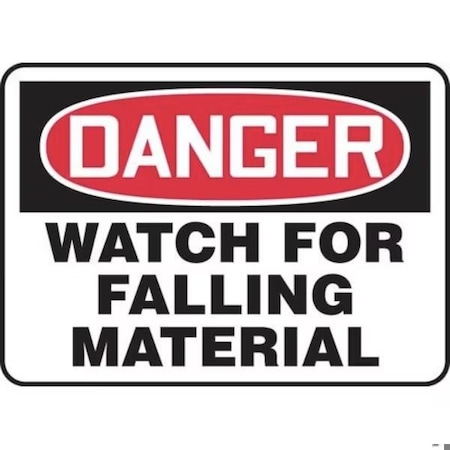 Accuform OSHA DANGER SAFETY SIGN WATCH FOR FRMEQM098VA FRMEQM098VA